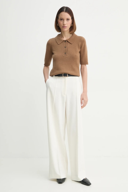 Herskind pulover de lana Alberto 5417974 maro SS25