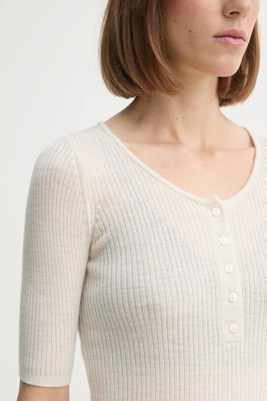 Vlnený sveter Herskind Agnes béžová 5433825