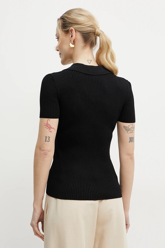 Oblečenie Polo tričko Twinset 251TT3222 čierna