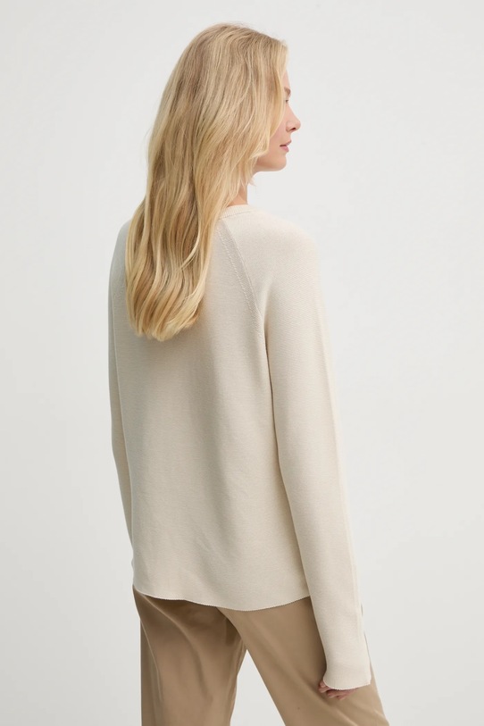 Одяг Бавовняний светр Marc O'Polo 5000005786 бежевий