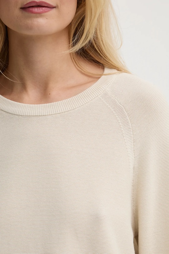 Бавовняний светр Marc O'Polo 5000005786 бежевий