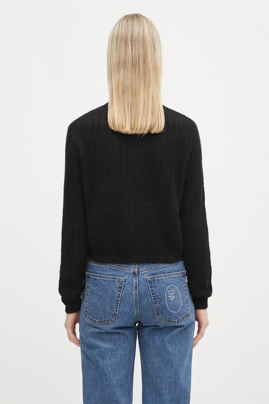 Clothing A.P.C. wool blend cardigan cardigan milo WPABE.F22246 black