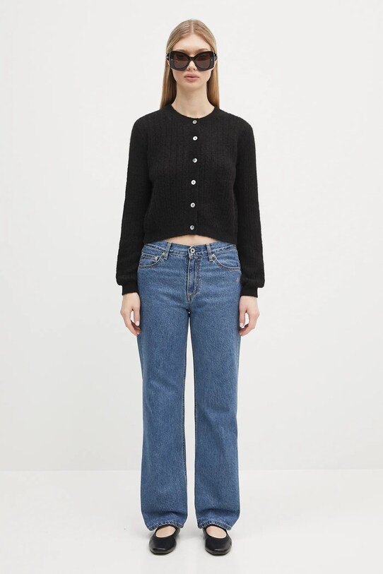 A.P.C. wool blend cardigan cardigan milo WPABE.F22246 black