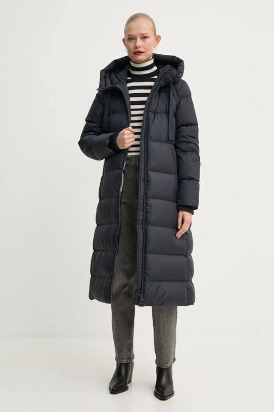 Шерстяной свитер Marc O'Polo 500556160025 тёмно-синий SS25