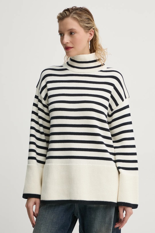 Marc O'Polo pulover grosime medie bej 500605960021