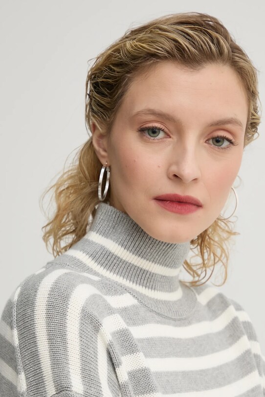 Marc O'Polo sweter szary 500605960021