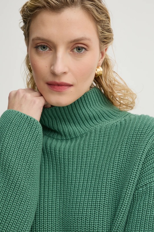 Marc O'Polo pulover de bumbac verde 500605960049