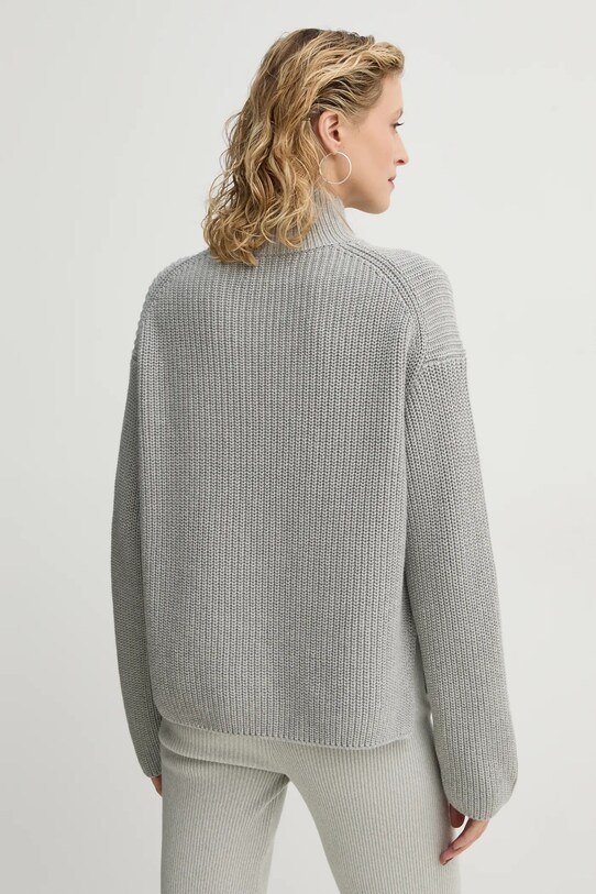 Odzież Marc O'Polo sweter bawełniany 500605960049 szary