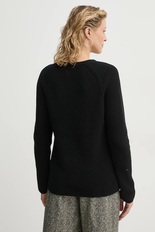 Одяг Бавовняний светр Marc O'Polo 500605960097 чорний