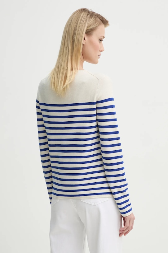 Ρούχα Βαμβακερό πουλόβερ Marc O'Polo 502600660123 μπεζ