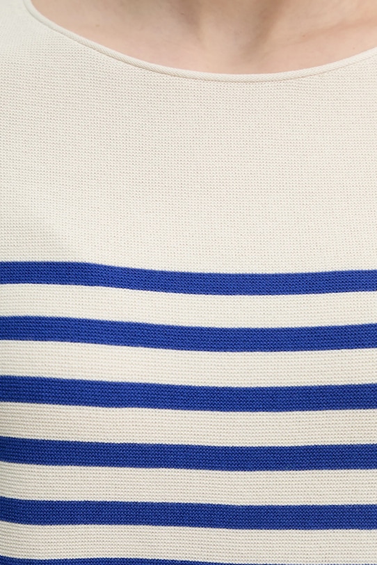 Βαμβακερό πουλόβερ Marc O'Polo 502600660123 μπεζ