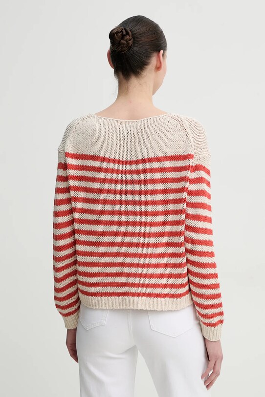 Odzież Marc O'Polo sweter 503513660117 beżowy