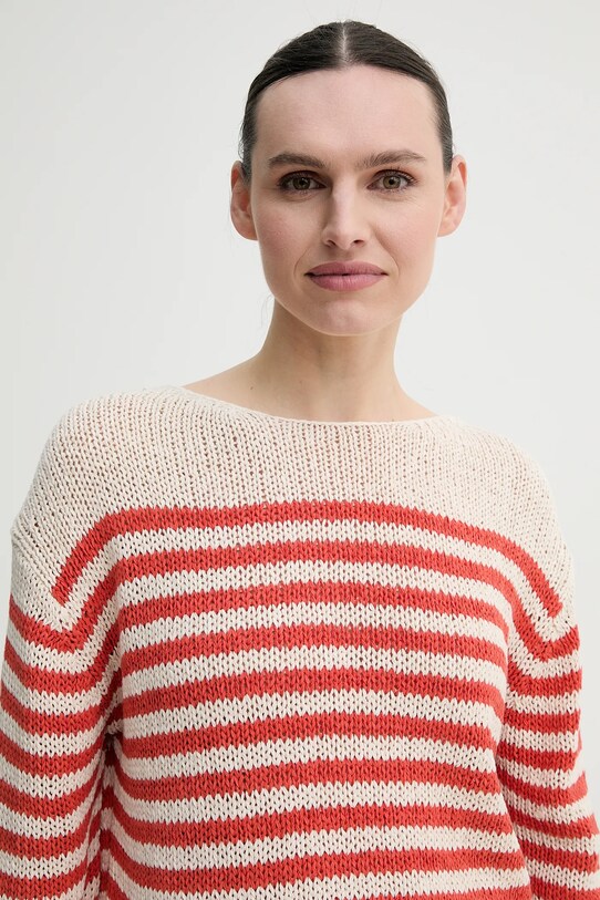 Marc O'Polo sweter beżowy 503513660117