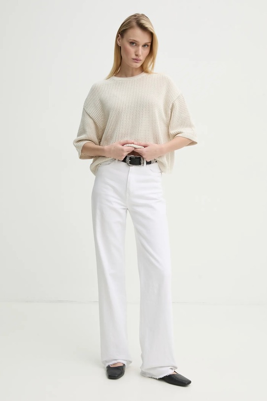 Svetr Marc O'Polo 503600662091 béžová SS25