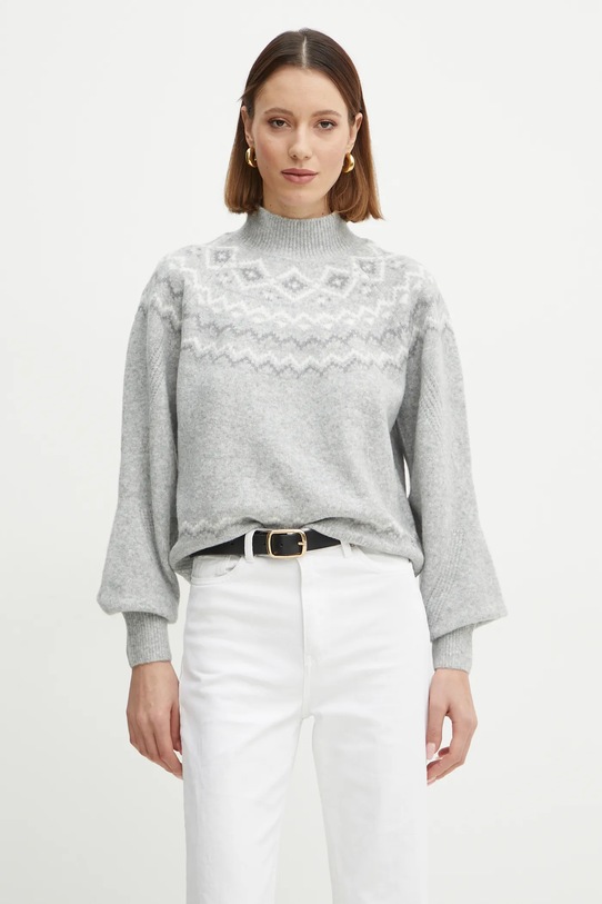 Pulover Guess s dodatkom vune siva W4PR0Z.Z3LQ0