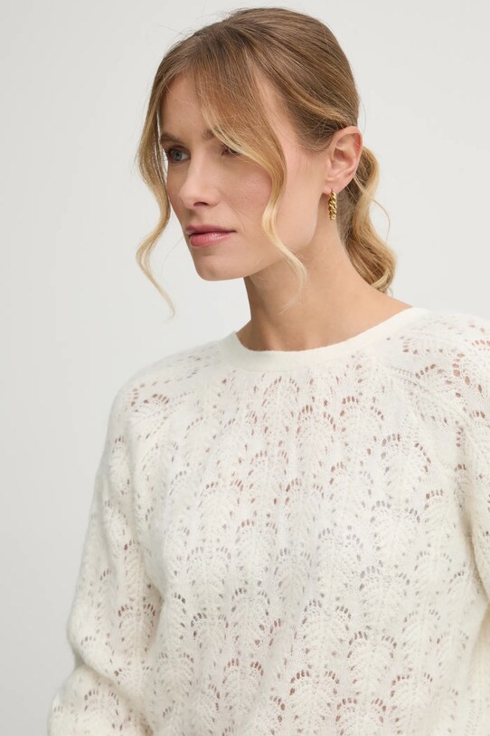 Pepe Jeans sweter NOVA beżowy PL702239