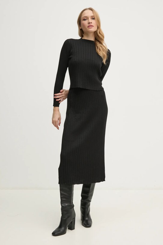 Pepe Jeans sweter NICOLE TOP PL702240 czarny SS25