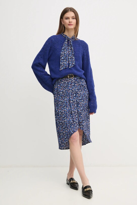 Pepe Jeans sweter NAINA PL702241 niebieski SS25