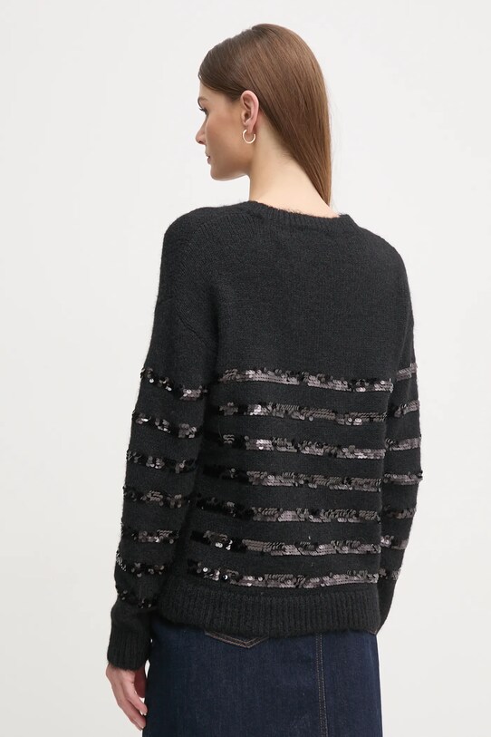 Odzież Pepe Jeans sweter NINA PL702242 czarny