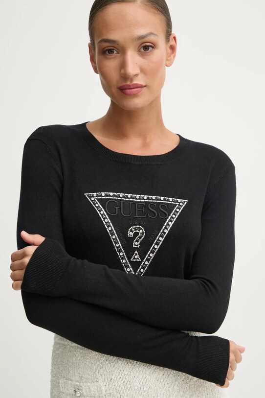 Guess sweter czarny W5RR39.Z2NQ2