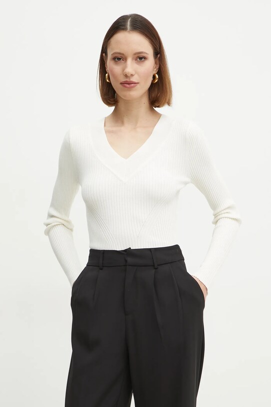 Πουλόβερ Guess KATELYN άλλο μπεζ W5RR07.Z2V62