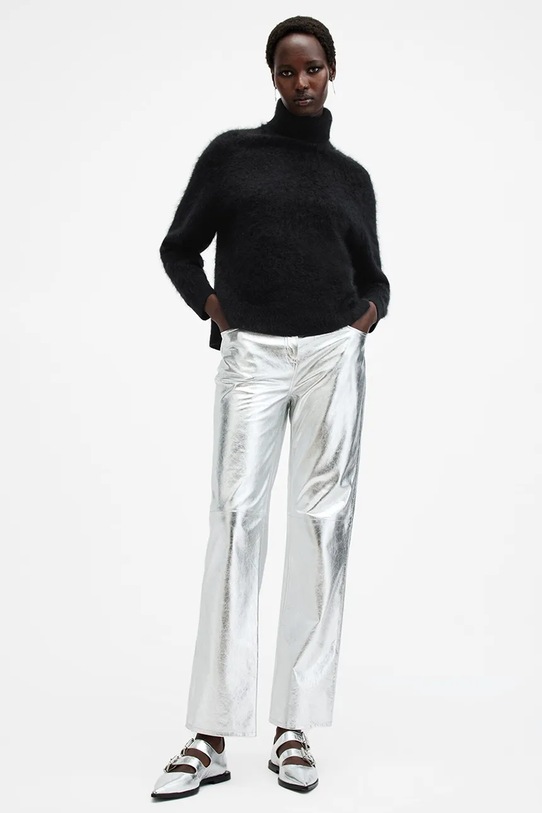 AllSaints pulover de casmir REBEL W038KB negru