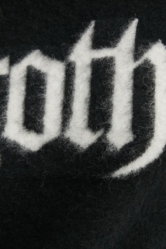 Vlněný svetr AllSaints GOTH W079KB černá