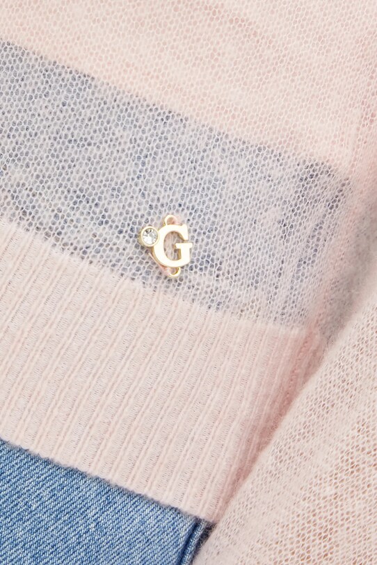 Guess pulover de lana IZABELLA W5RR06.Z3HQ0 roz