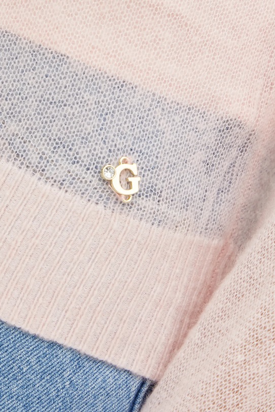 Vlněný svetr Guess IZABELLA W5RR06.Z3HQ0 růžová