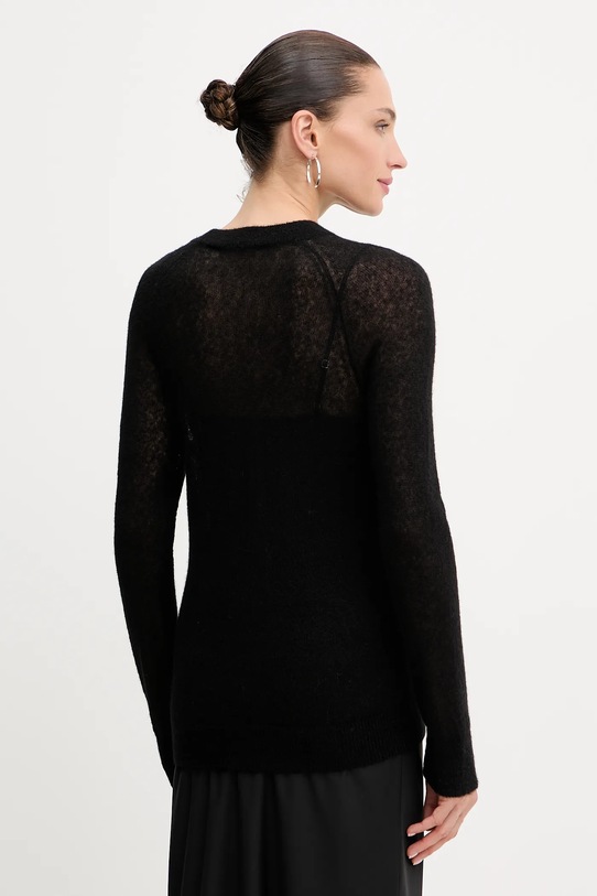 Odzież Guess sweter z wełną IZABELLA W5RR06.Z3HQ0 czarny