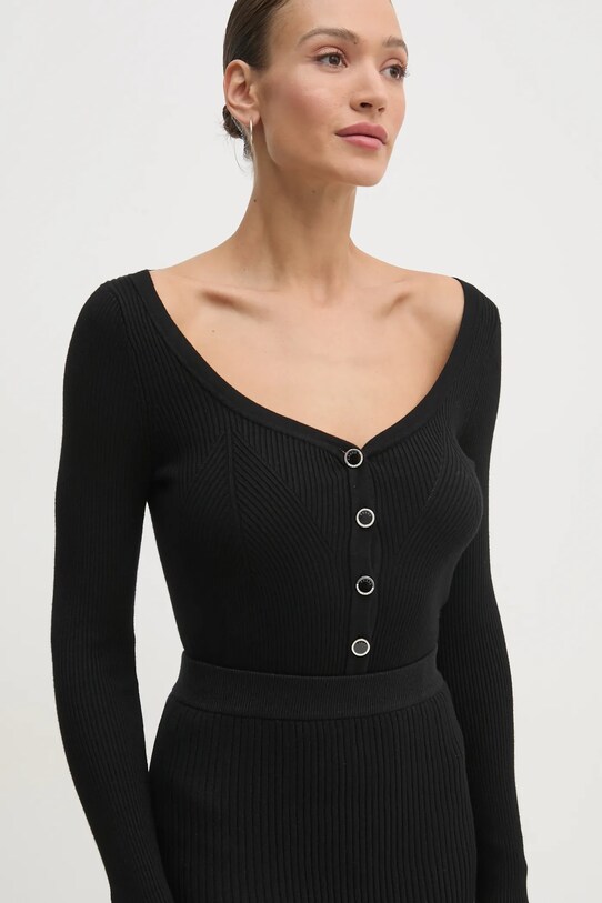 Kardigan Guess KATELYN tenká černá W5RR08.Z2V62