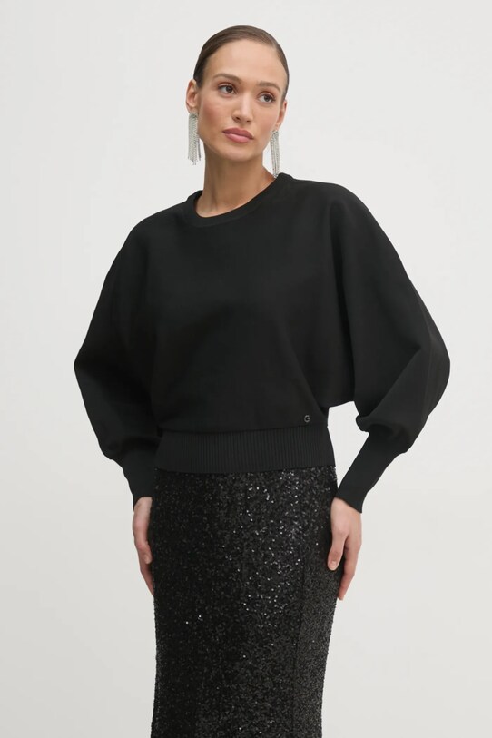 Svetr Guess VERA kulatý černá W5RR27.Z2Q42