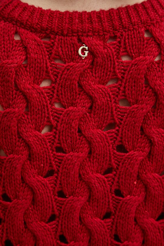 Guess pulover TAWNYA W5RR77.Z3J20 rosu