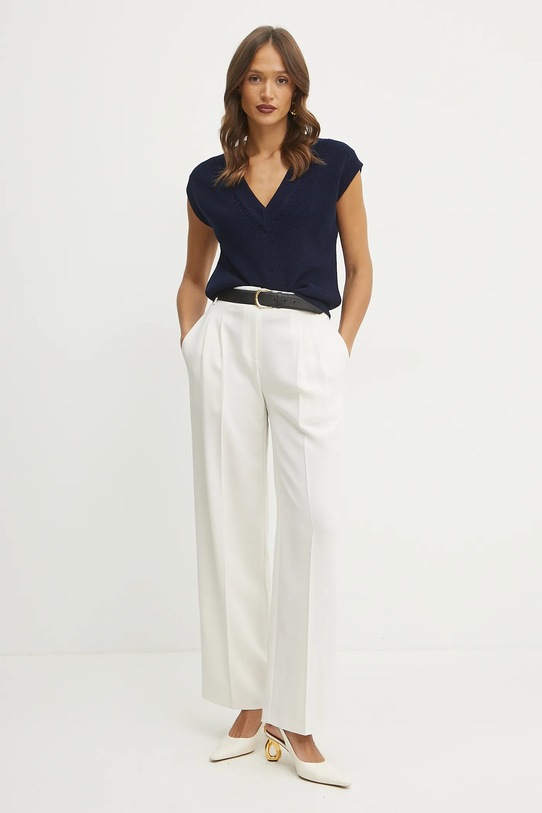 Pamučni prsluk Luisa Spagnoli 58640 mornarsko plava SS25