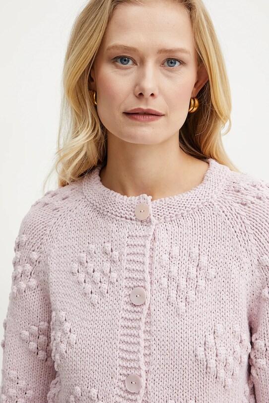 Luisa Spagnoli cardigan roz 58614