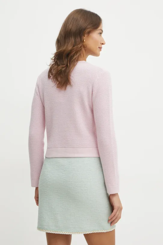 Abbigliamento Luisa Spagnoli cardigan in lana 100023 rosa