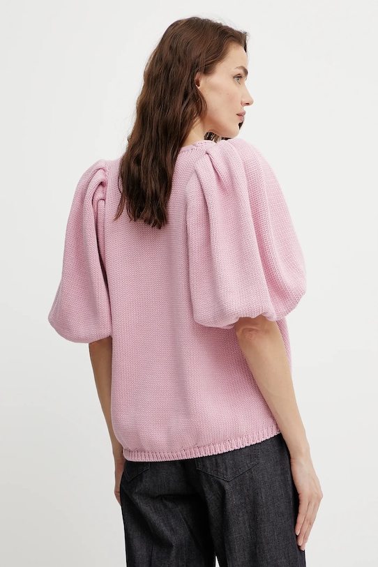 Oblečení Bavlněný svetr Luisa Spagnoli 100033 růžová