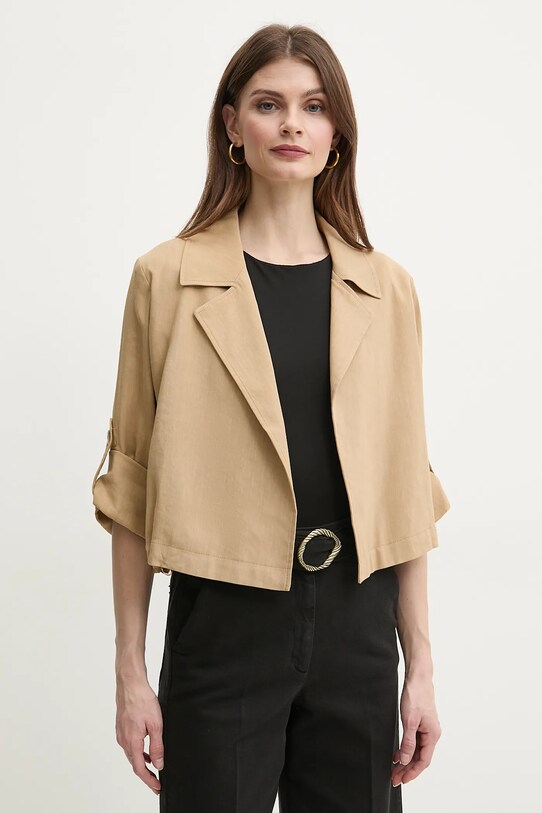 Marella blazer din amestec de in MALIBU verde 2513041055