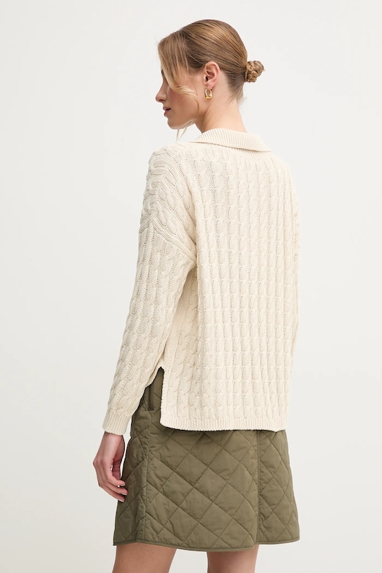 Îmbrăcăminte Marella pulover de bumbac ALEXIA 2513361035 bej