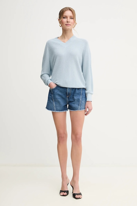 Marella sweter DARIO 2513361121 niebieski SS25