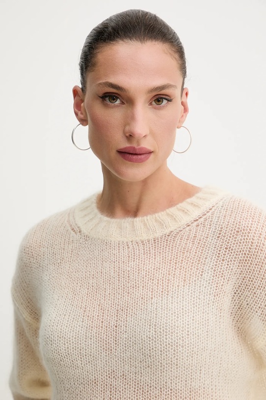 Marella pulover de lână ANDALO bej 2513361125