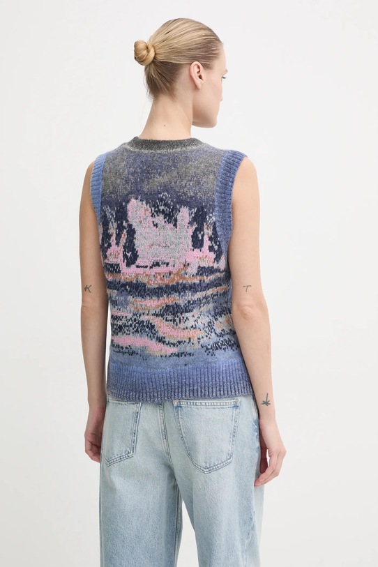 Îmbrăcăminte MUNTHE vesta din amestec de lana SPACY 244160524475 violet