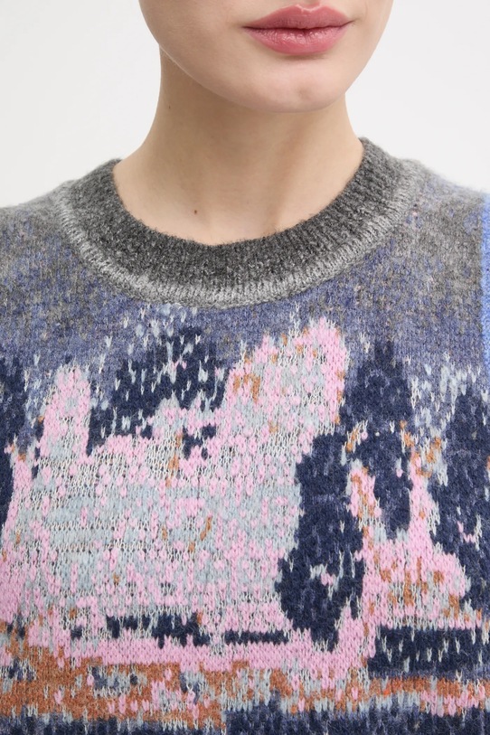 MUNTHE vesta din amestec de lana SPACY 244160524475 violet