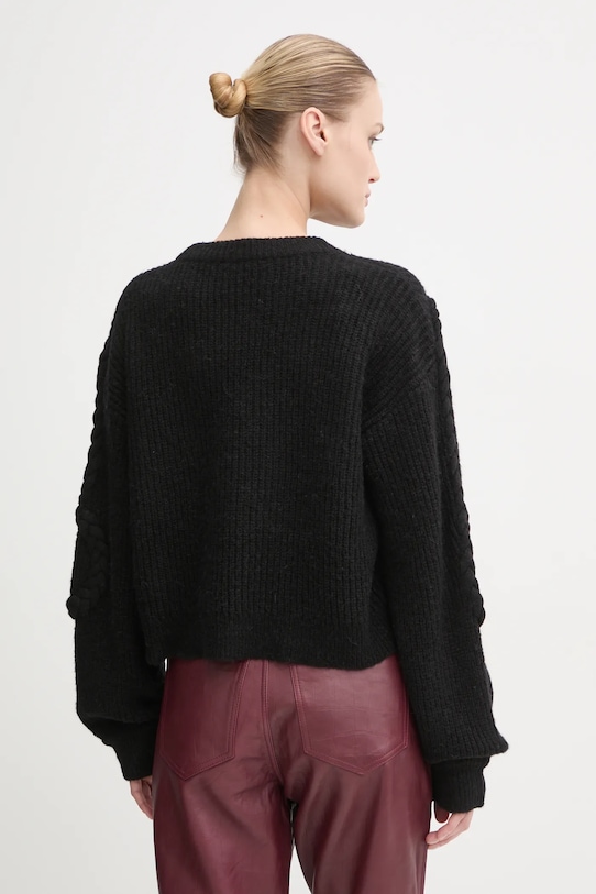 Îmbrăcăminte MUNTHE pulover de lână SAKIRA 244160724472 negru