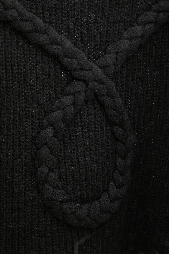 MUNTHE pulover de lână SAKIRA 244160724472 negru