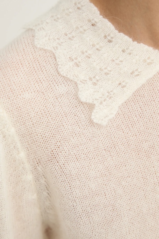 MUNTHE pulover de lână SALCA 244160924473 bej