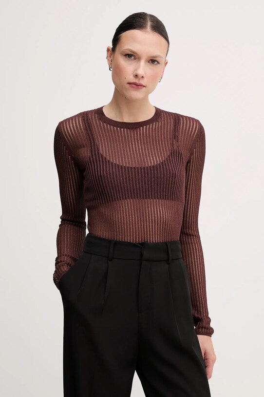 Свитер Sisley остальные коричневый 1JCQM105T