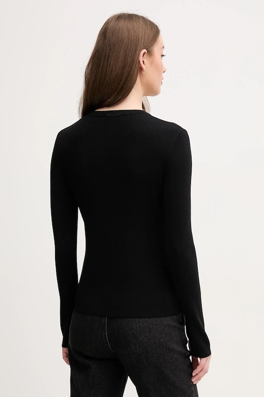 Ruházat Sisley pulóver 16CYM105U fekete