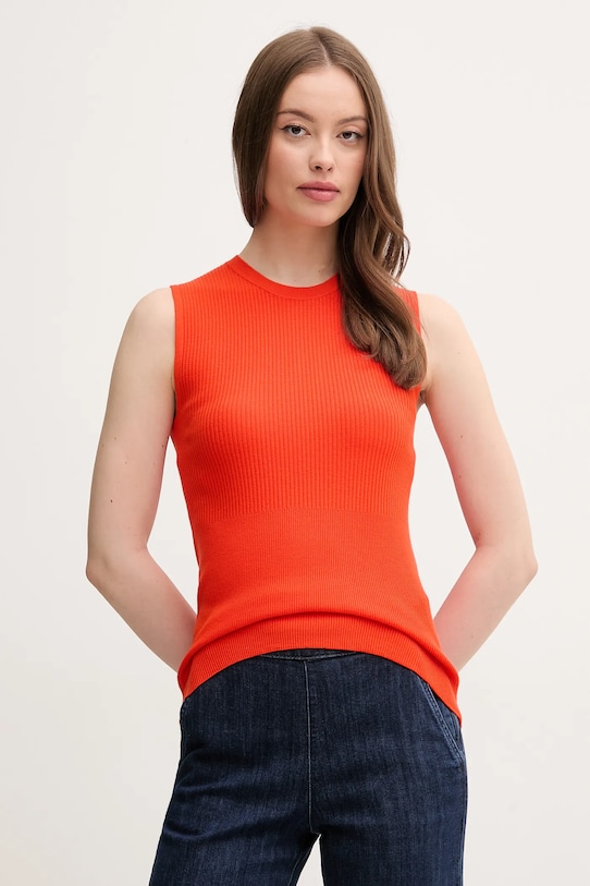 Top Sisley slim červená 17Q3M105S