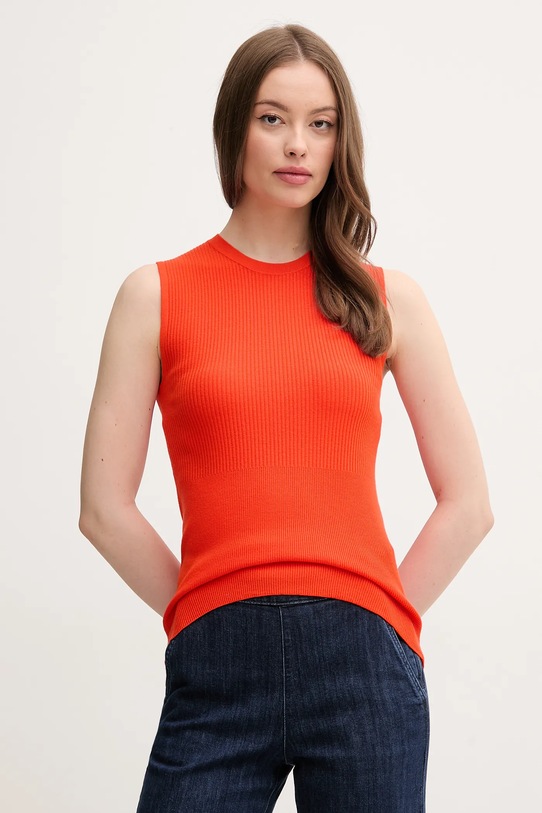 Top Sisley bez uzorka crvena 17Q3M105S